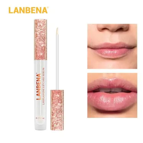 LANBENA Lsoflavone уход за кожей губ Lip Сыворотки блеск для маска увеличить эластичность