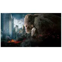TaaWaa Rampage Movie Art Superhero Posters Prints 12x18 24x36 Inch On Silk Frabic Wall Art Picture For Home Living Room Decor