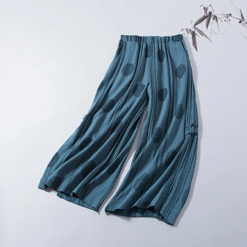 white side split trousers