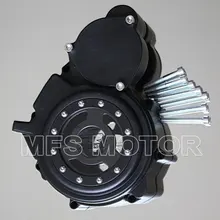 Часть мотоцикла Левый Заготовка Двигателя Статора обложка see through Для Suzuki GSXR 600 750 2006 2007 2008 2009 2010 2011 2012 2013