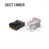 Intermediate relay MK3P-I MK3P small electromagnetic relay with base 8PIN DC12V DC24V AC110V AC220V ► Photo 2/5