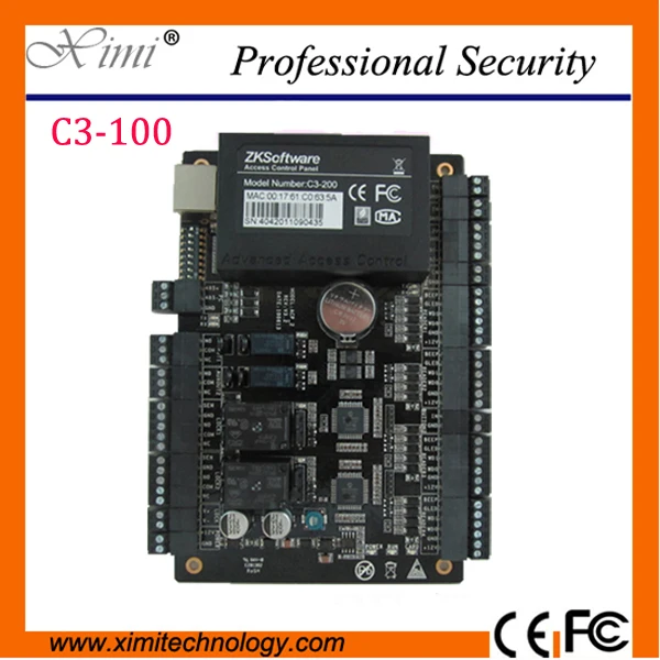 

Hot Sale TCP/IP Network ZK C3/100 Intelligent Two door Two Ways Door Access Control Panel