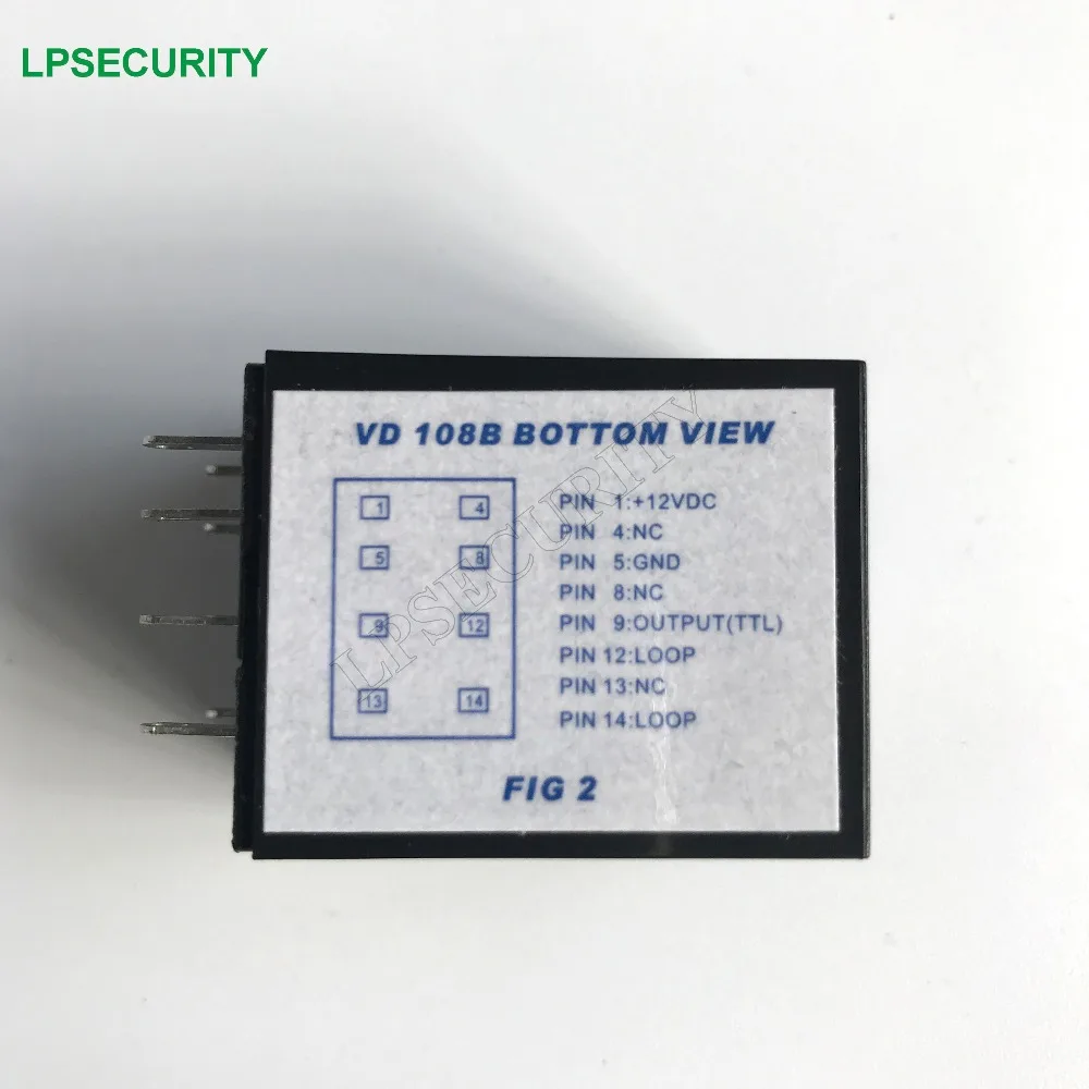 Транспортный Индуктивный сигнала 12 V петлевой детектор VD108B для откатных ворот/оператор сигнал светофора управление 4 уровня чувствительности