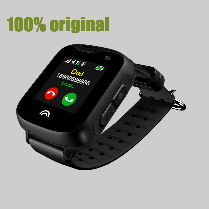 

D7 Kids Children Smart GPS Tracking Watch GSM SIM Kids GPS Watch Tracker Waterproof Sport Voice Monitoring Fence Alarm SOS.