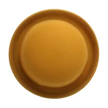 Осень-зима Для женщин фетровая шляпа классической Кепки вводная часть роковой Имитация шерсти Кепки Для женщин Шапки Симпатичные Твердые Черный шляпа-котелок женский