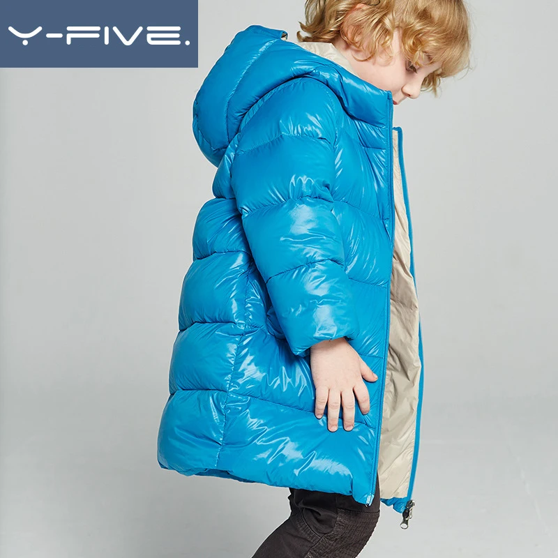 

kids down jacket hooded 2019 winter warm parka for girls boys coats 90% down jackets children's clothing snow outwear clothes