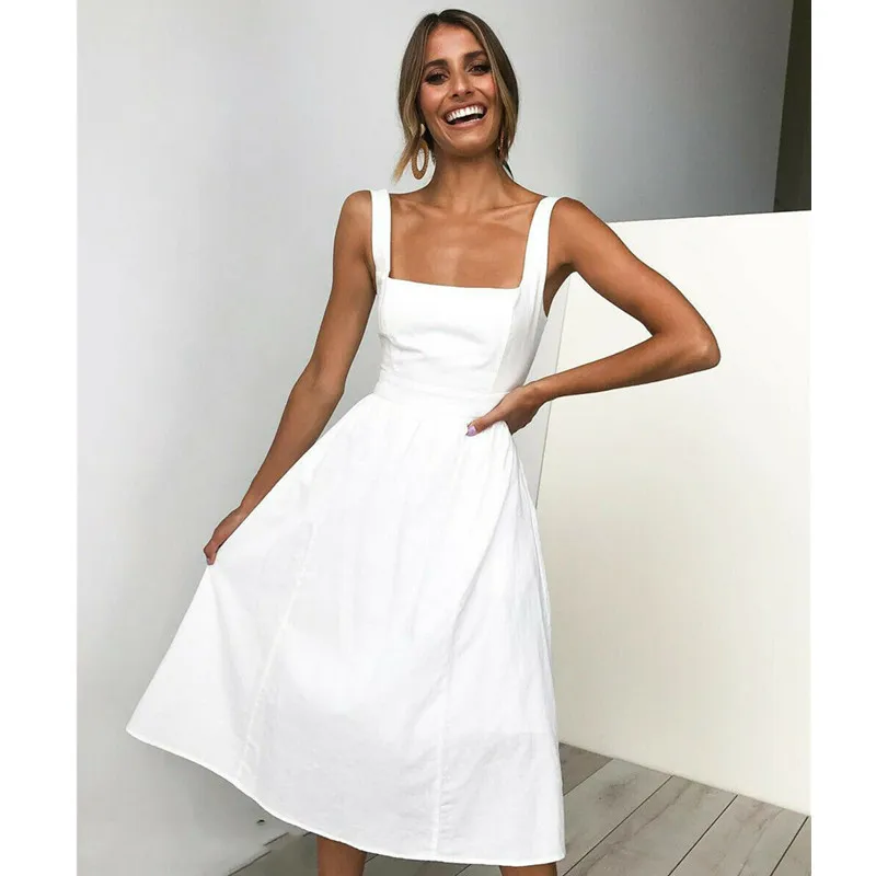 Womens Boho Floral Maxi Dress Party Evening Summer Beach Sundress Plus Size Fashion Female Solid Color Long