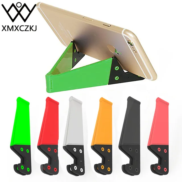 Best Price XMXCZKJ Universal V Shape Hands Free Plastic Folding Desk Table Mobile Phone Tablet Stand Mount Holder For Mobile Phone Stand Best Price XMXCZKJ Universal V Shape Hands Free Plastic Folding Desk Table Mobile Phone Tablet Stand Mount Holder For Mobile Phone Stand
