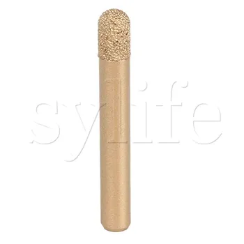 

Ball-end Cutter 8x8x12mm CNC Engraving Emery Bit Brazed Diamond Tapered Drillr