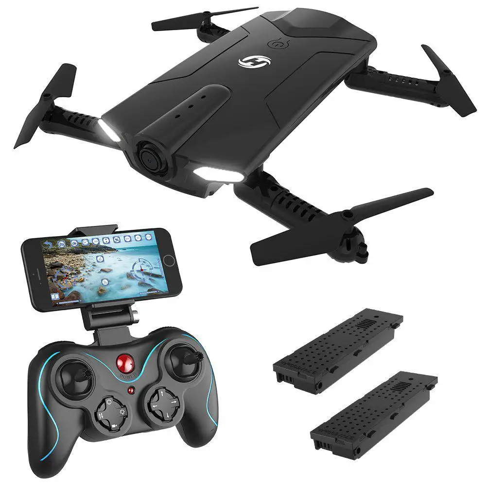 

EU US Stock Holy Stone HS160 FPV RC Drone with 720P Wi-Fi Camera Live Video 4 Speed Mode One Key Start 2.4GHz Quadcopter Drone