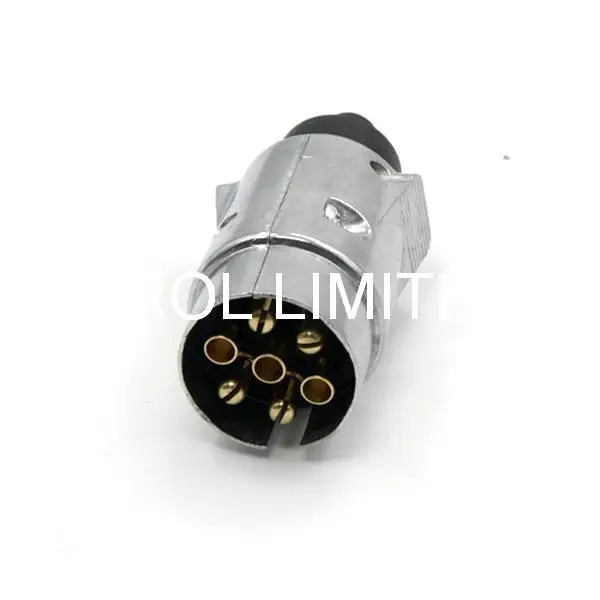 Tirol 7 Pin Trailer Plug 7 Pole Round Pin Wiring Connector
