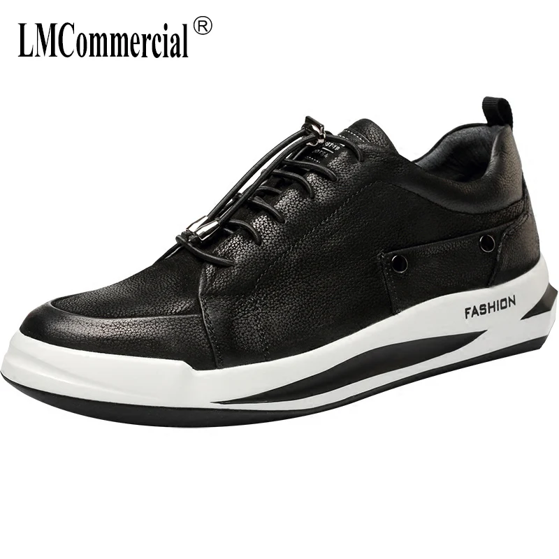 

men's shoes spring and autumn summer British retro all-match cowhide breathable sneaker fashion shoes men casual shoes male
