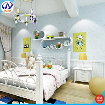 

Gold Star Moon Nonwoven wallpaper bedroom boy girl child room non-woven DZAS-CJ wallpaper