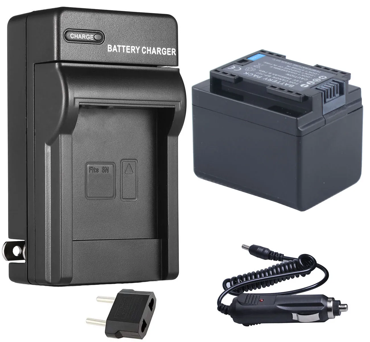 Battery+ Charger for Canon LEGRIA HF R36,R37,R38,R46, R47, R48, R56, R57, R66, R67, R68, R76, R77, R78, R86, R87, R88 Camcorder - Цвет: Battery and ChargerB