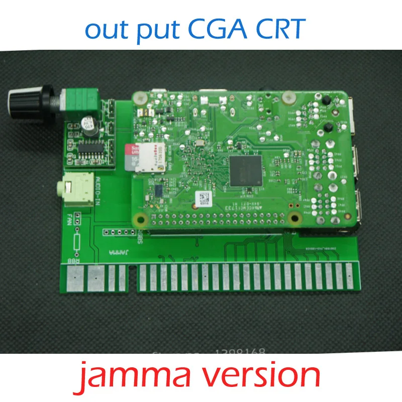 JAMMA версия CGA/CRT 5018 в 1 мульти Игра настольная поддержка старомодный ЭЛТ монитор DIY классическая аркадная машина Raspberry Pi - Цвет: Jamma version