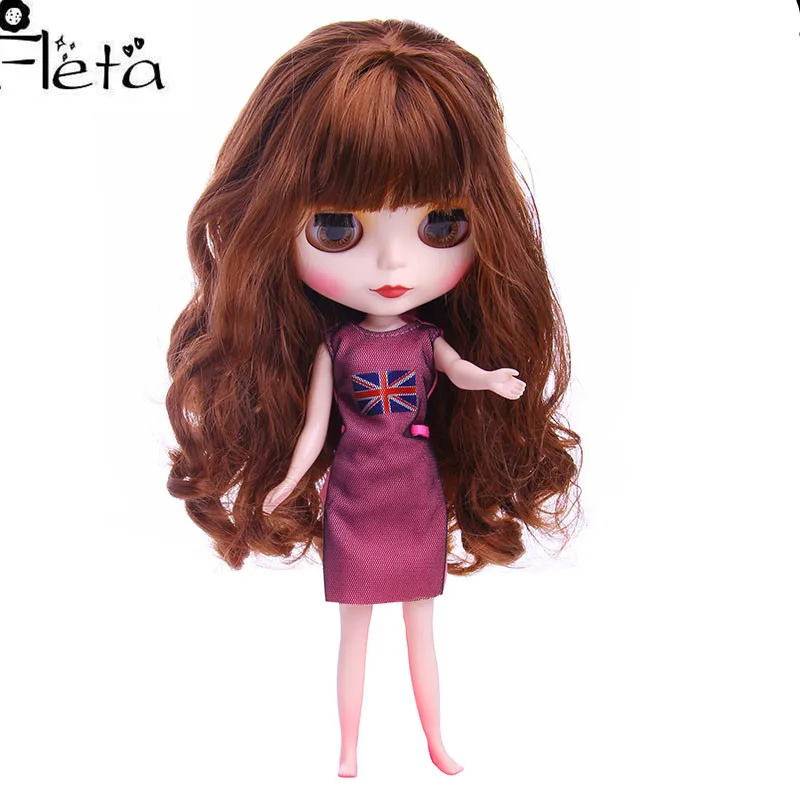 Комплект одежды для куклы Blyth = свитер+ джинсы для куклы Blyth BJD 30 см 1/6 года, рождественские подарки для девочек на день рождения