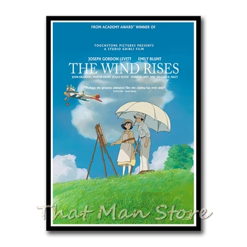 

The Wind Rises Cartoon Anime Movie Decorative Painting Poster Wall Sticker 42*30CM