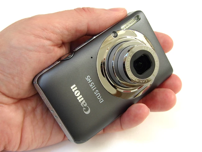 Б/у, Canon 115 HS Цифровая камера(12.1MP, 4x Оптический зум) 3,0 дюймовый ЖК-дисплей