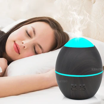

KBAYBO 300ml Aromatherapy Electric Aroma Diffuser Air Humidifier Essential Oil Diffuser Aroma Lamp Ultrasonic Humidifier