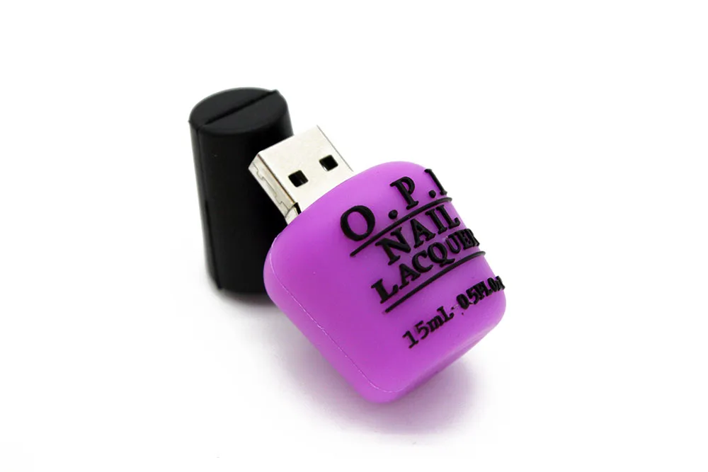 SHANDIAN лак для ногтей модель usb флеш-накопитель креативный USB 2,0 флеш-накопитель 64 ГБ 32 ГБ 16 ГБ 8 ГБ 4 ГБ usb карта памяти для девочек