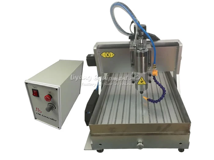 

3axis cnc router woodworking 6040Z-VFD800W USB with water tank