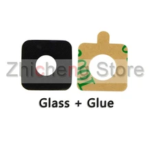 Оригинальная задняя камера стекло Кольцо крышка объектива для samsung Galaxy S4 S5 S6 S7 Edge S8 Plus с наклейкой телефон Ремонт Запчасти