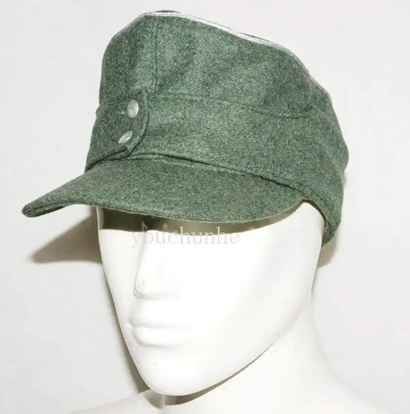 Military WWII WW2 German WH EM M43 Wool Panzer Field Cap Sizes-GM030