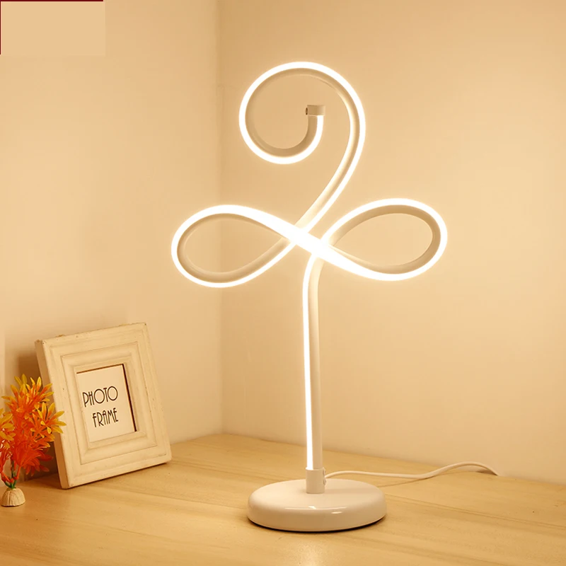

Modern LED table light Concise Bedside Bedroom Marriage Room Fashion Household Living Room Decoration Desk Lamp wl32490