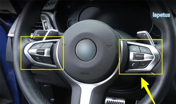 

Lapetus For BMW 3 Series F30 F31 M-Sport ABS Front Steering Wheel Decoration Strip Frame Cover Trim 2 Pcs / 2 Color For Choice