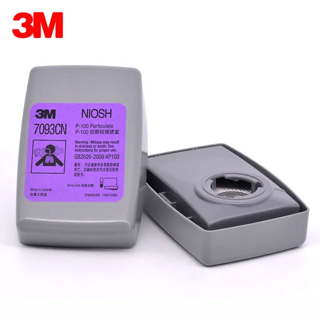 Best Offers 3M 7093 P100 Particulate Cartridge Filter Protect Against Particulates/PM0.3/Welding Smoke Fit for 3M 6200/6800/7502 Gas Mask Best Offers 3M 7093 P100 Particulate Cartridge Filter Protect Against Particulates/PM0.3/Welding Smoke Fit for 3M 6200/6800/7502 Gas Mask