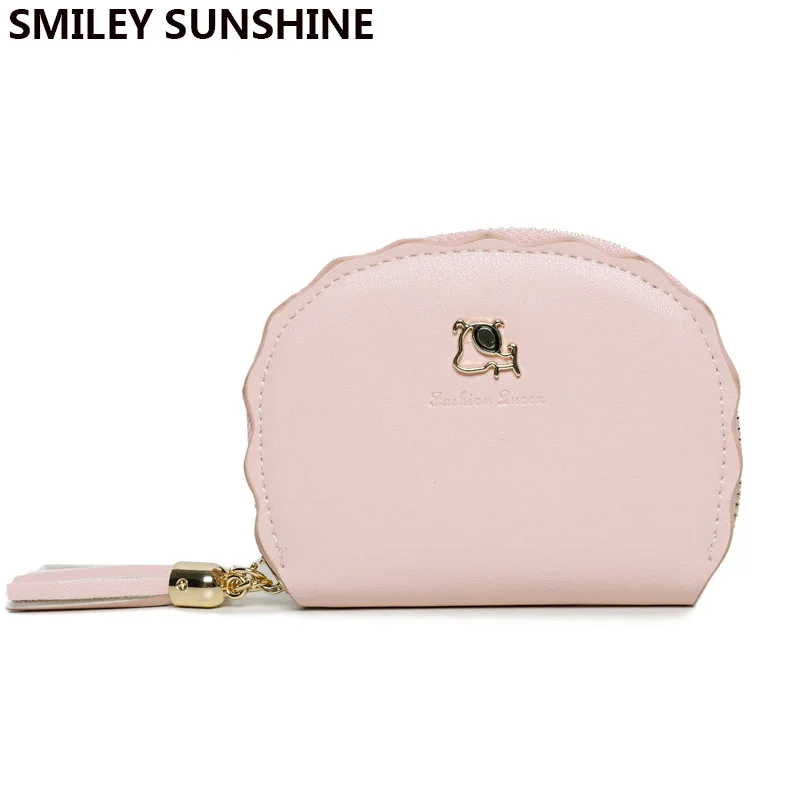 Женский держатель для банковских карт SMILEY SUNSHINE милый деловой в Корейском стиле с