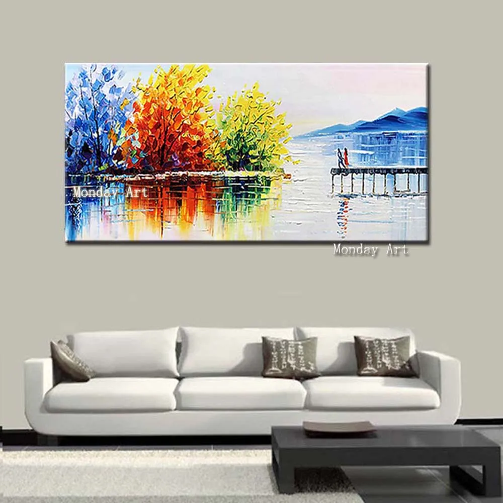 

Abstract oil Painting wedding decoration handmade Modern Canvas Painting Wall Art Acrylic oil Painting For Home Wall Decoration