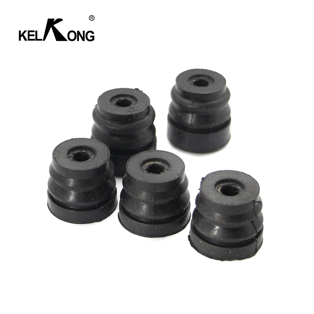 

KELKONG 5Pcs Tool Chainsaw Parts AV Buffer Shock Mounting Annular For Chinese Chainsaw 4500 5200 5800 43cc 45cc
