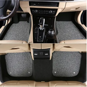 

car floor mat carpet rug ground mats for vw polo 6r 9n sedan sagitar tiguan L passat b5 b5.5 b6 b7 b8 cc Magotan