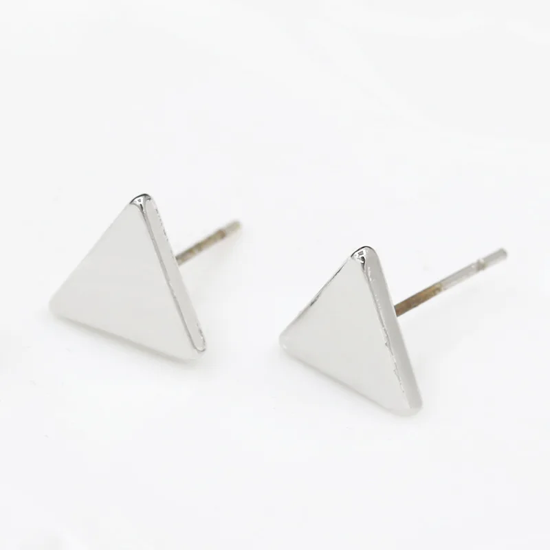Простые геометрические треугольные Cube Серьги Y310|cube earrings|earrings earringtriangular earrings |