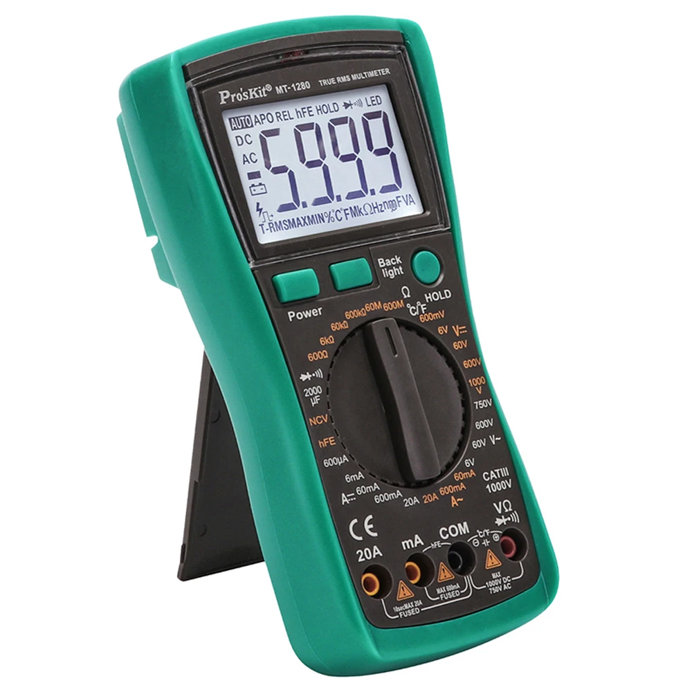 Po'sKit высокоточная Автоматическая 3 5/6 Цифровой мультиметр True RMS DC AC Напряжение Ток Емкость тестер сопротивления
