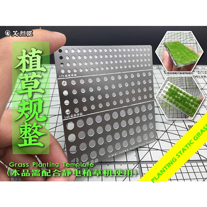 Evemodel 1 pz Modello Statico Erba Piantare Modello Sabbia Tavolo FAI DA TE Militare Scenario AJ0044