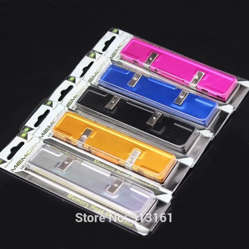

5 pcs Heatsinks Aluminum Cooling Memory RAM DDR2 DDR3 For Desktop Computer