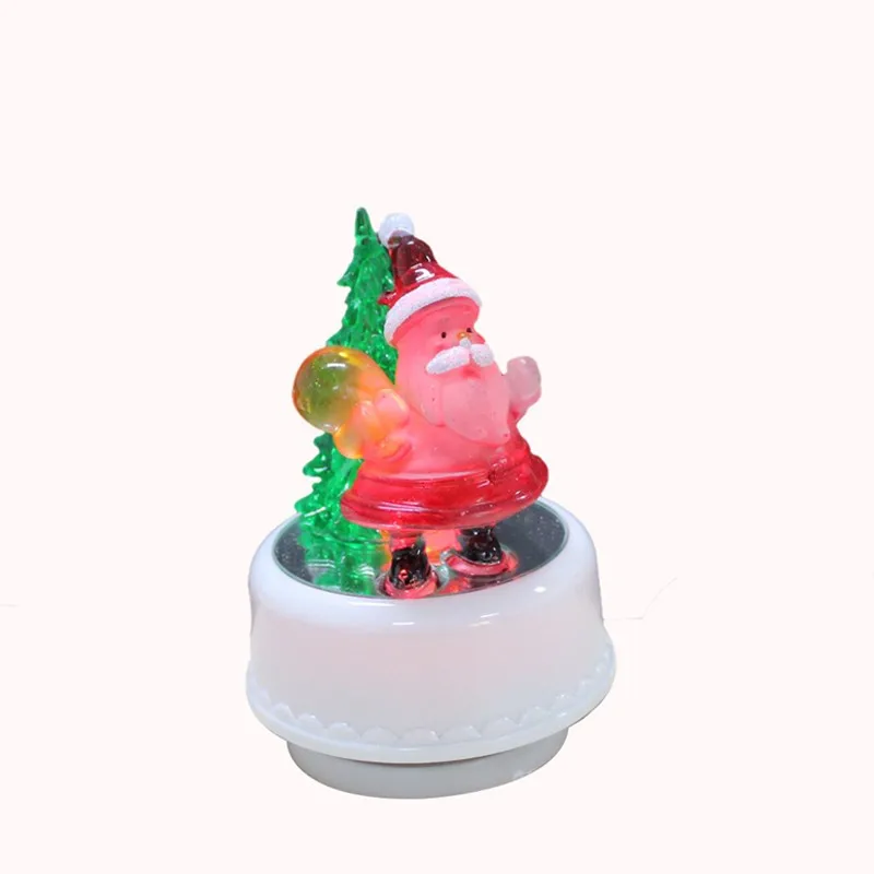 Santa and Christmas tree