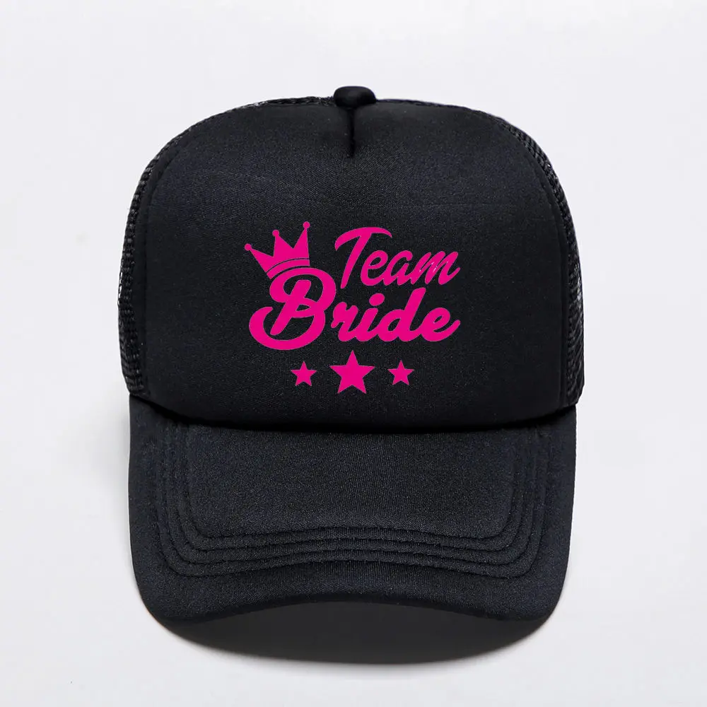 Бренд 56 стилей, модная бейсбольная команда невесты, кепка, цена, свадебный браслет, отряд, Мальчишник, вечерние шляпы на заказ с индивидуальным логотипом - Цвет: Style 8