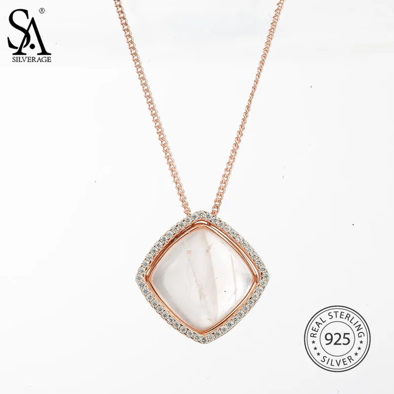 SA SILVERAGE 925 Sterling Silver Jewelry 2018 Necklaces Pendants in 