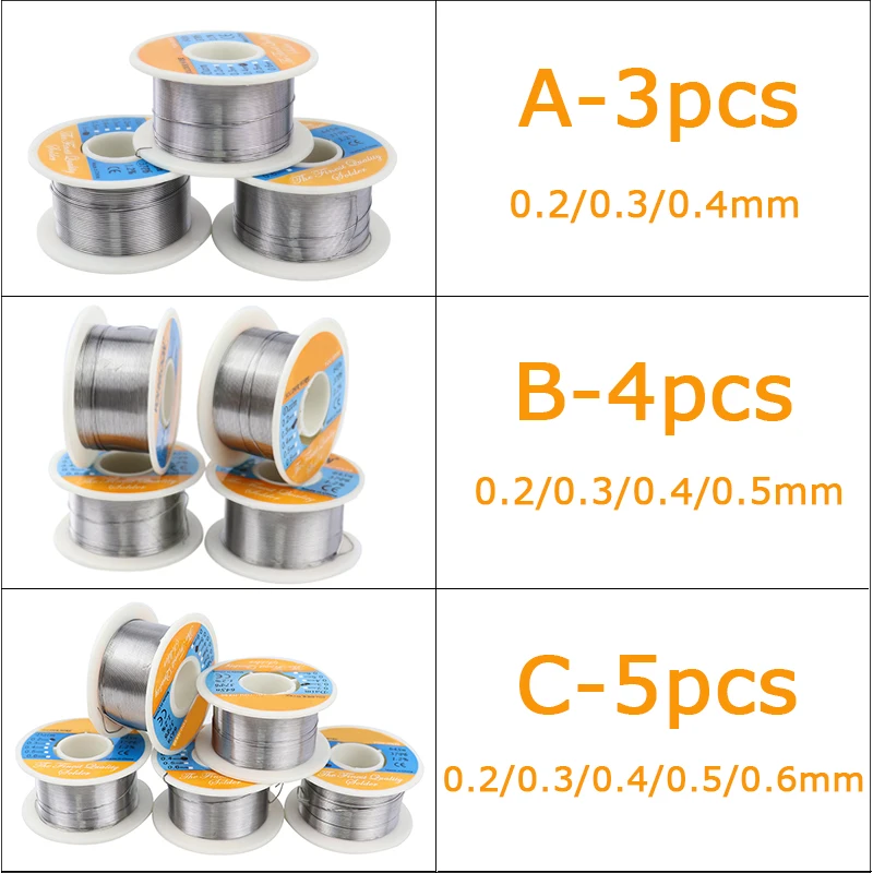 Сварочная проволока 0,2/0,3/0,4/0,5/0,6 мм Диаметр Оловянная проволока Бессвинцовая паяльная станция с низкой температурой плавления оборудование для пайки