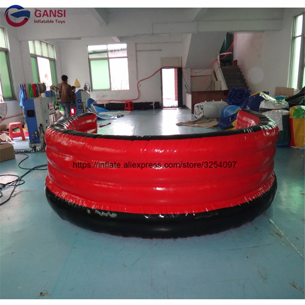 Crazy water game 3m diameter 1.0m height inflatable water UFO with cheap price high quality inflatable flying fish air sofa