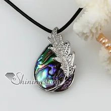 Слеза Радужный Галиотис Морская ракушка mother of жемчужный море ожерелья из раковины моллюска подвески 2013 Дешевые ювелирные изделия ручной работы