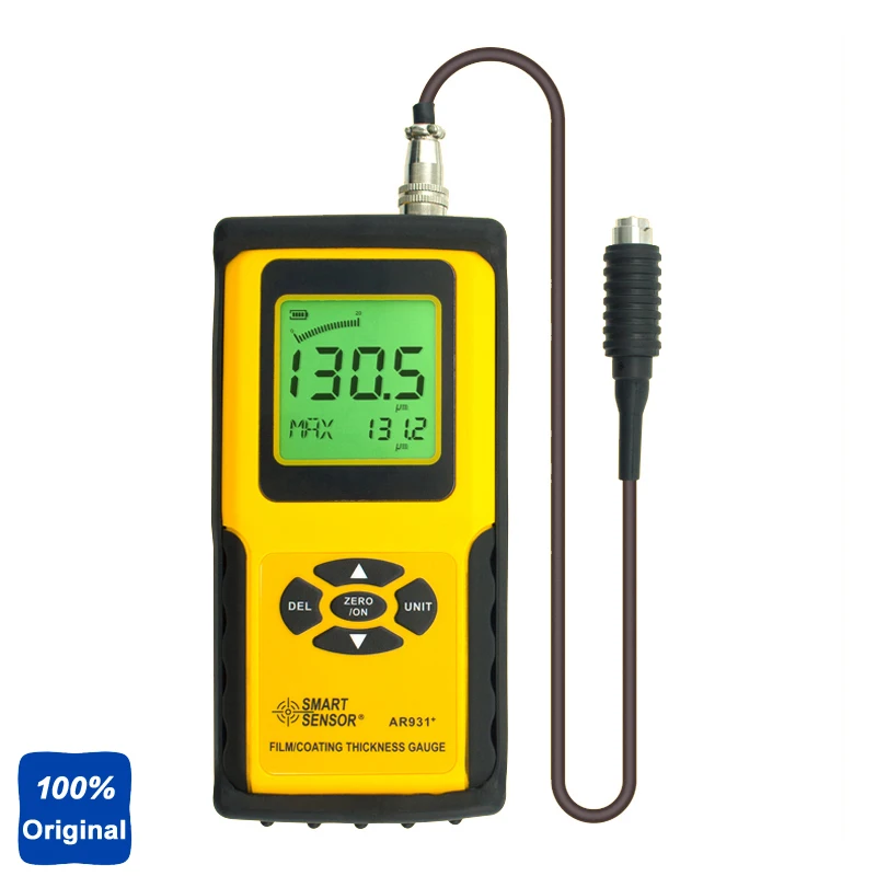 Original AR931 Film Coating Thickness Gauge Paint Thickness Meter