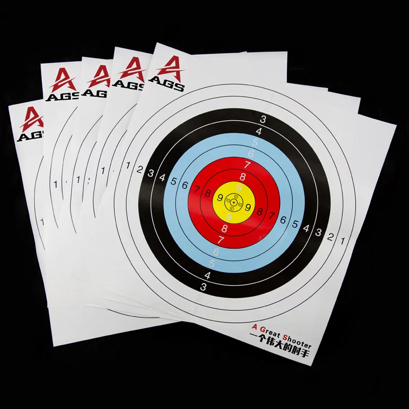 41*41cm Standard Archery Targets Paper Reinforced Darts Hunting