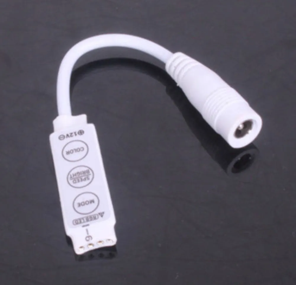 Светодиодные ленты светильник Mini 3/11/17/24/40/44-клавишным ИК Удаленный беспроводной контроллер Wi-Fi светодиодный Панели управления rgb DC12V мини Wif для 3528 5050 цветная(RGB