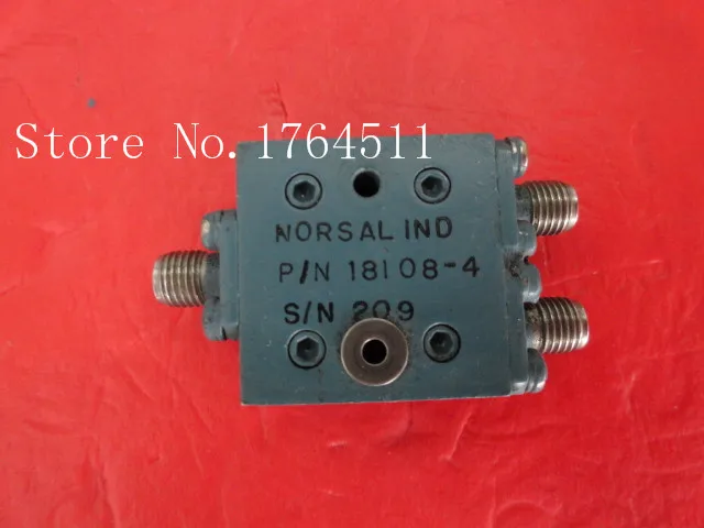 

[BELLA] A two NORSAL power divider 18108-4 4.1-12GHz SMA