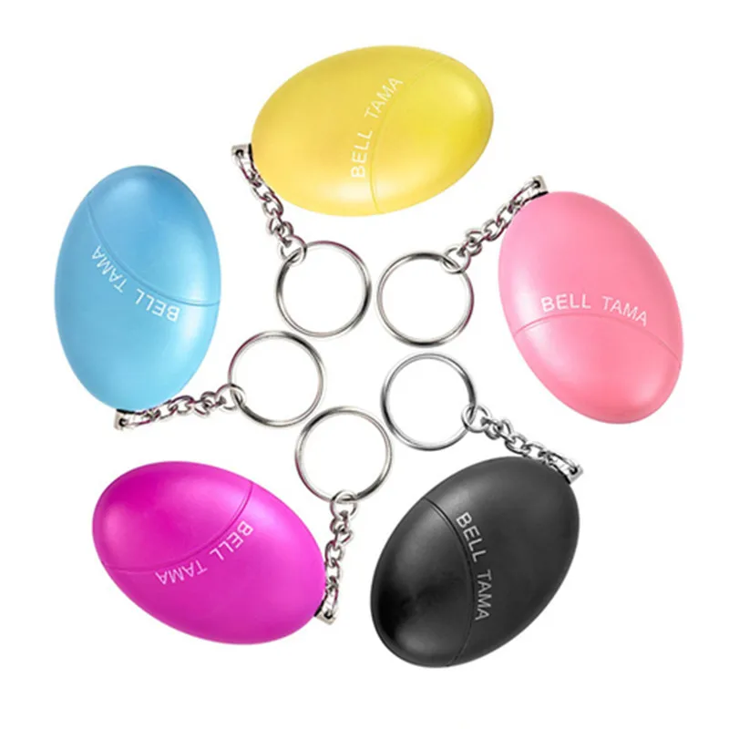 KERUI Self Defense Alarm 120dB Egg Shape Girl Women Security Protect Alert Personal Safety Scream Loud Keychain Emergency Alarm