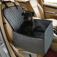 Upscale Comfortable Foldable Pet Car Seat Mat Waterproof Nylon Pet Dog Car Seat Cover Travel Car Blanket Protector Pet Seat Mat
